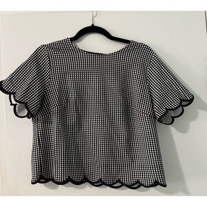 kate spade gingham top